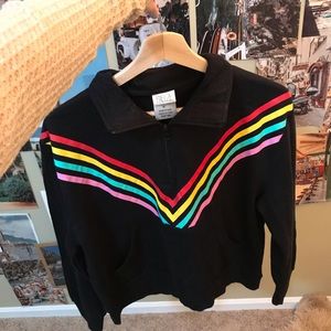 Women’s cropped quarter zip